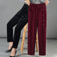 🍂Dames hoge taille corduroy warme broek