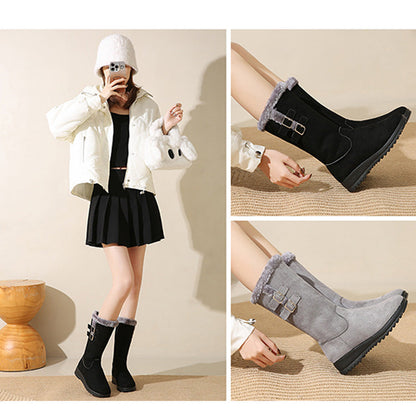 💖 💖Aanbieding voor beperkte tijd – 49% korting💥💥Damesmode Mid-Calf Sneeuwlaarzen