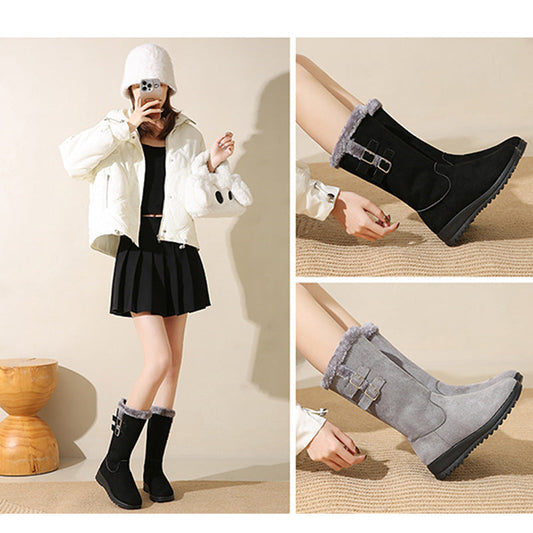 💖 💖Aanbieding voor beperkte tijd – 49% korting💥💥Damesmode Mid-Calf Sneeuwlaarzen