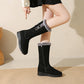 💖 💖Aanbieding voor beperkte tijd – 49% korting💥💥Damesmode Mid-Calf Sneeuwlaarzen